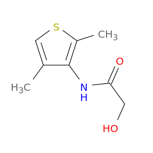Acetamide, N-(2,4-dimethyl-3-thienyl)-2-hydroxy-