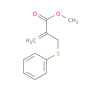 2-Propenoic acid, 2-[(phenylthio)methyl]-, methyl ester