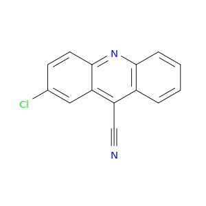9-Acridinecarbonitrile, 2-chloro-