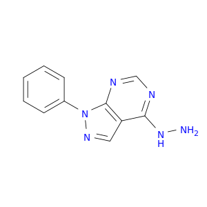 4-Hydrazinyl-1-phenyl-1H-pyrazolo[3,4-d]pyrimidine