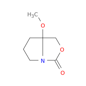 1H,3H-Pyrrolo[1,2-c]oxazol-3-one, tetrahydro-7a-methoxy-