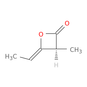2-Oxetanone, 4-ethylidene-3-methyl-, (3S,4Z)-