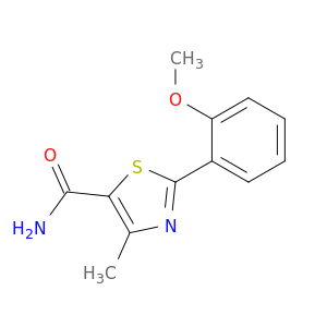 5-Thiazolecarboxamide,2-(2-methoxyphenyl)-4-methyl-