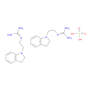 2-[2-(2,3-dihydro-1h-indol-1-yl)ethyl]guanidine sulfate(2:1)