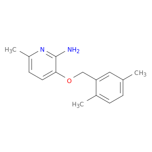 2-Pyridinamine,3-[(2,5-dimethylphenyl)methoxy]-6-methyl-