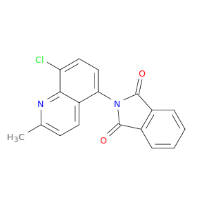 2-(8-氯-2-甲基-5-喹啉基)-1H-异吲哚-1,3(2H)-二氧化乙醚