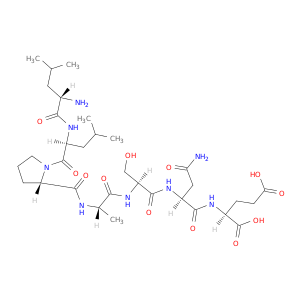 L-Glutamic acid, L-leucyl-L-leucyl-L-prolyl-L-alanyl-L-seryl-L-asparaginyl-