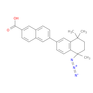 [2,2'-Binaphthalene]-6-carboxylicacid, 5'-azido-5',6',7',8'-tetrahydro-5',8',8'-trimethyl-