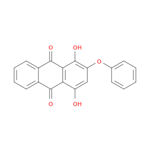 9,10-Anthracenedione, 1,4-dihydroxy-2-phenoxy-