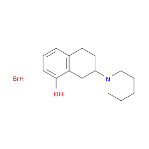 1-Naphthalenol, 5,6,7,8-tetrahydro-7-(1-piperidinyl)-, hydrobromide
