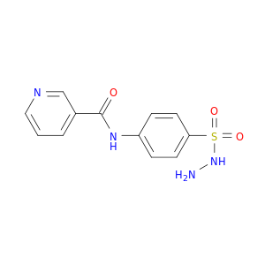 Benzenesulfonic acid, 4-[(3-pyridinylcarbonyl)amino]-, hydrazide