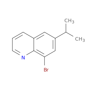Quinoline, 8-bromo-6-(1-methylethyl)-
