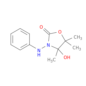 2-Oxazolidinone, 4-hydroxy-4,5,5-trimethyl-3-(phenylamino)-