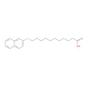 11-(naphthalen-2-ylsulfanyl)undecanoic acid