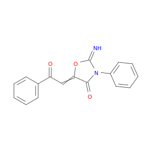 2-IMINO-5-(2-OXO-2-PHENYLETHYLIDENE)-3-PHENYL-4-OXAZOLIDINONE