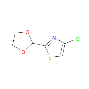 4-chloro-2-(1,3-dioxolan-2-yl)-1,3-thiazole
