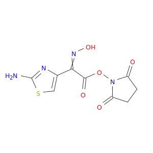 2,5-Pyrrolidinedione, 1-[[(2-amino-4-thiazolyl)(hydroxyimino)acetyl]oxy]-