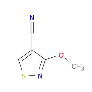 3-Methoxyisothiazole-4-carbonitrile