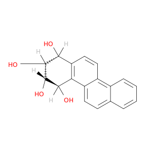 (1s,2s,3s,4r)-1,2,3,4-tetrahydrochrysene-1,2,3,4-tetrol
