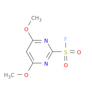 2-Pyrimidinesulfonylfluoride, 4,6-dimethoxy-