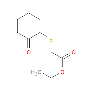 Acetic acid, [(2-oxocyclohexyl)thio]-, ethyl ester