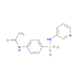 Acetamide, N-[4-[(3-pyridinylamino)sulfonyl]phenyl]-