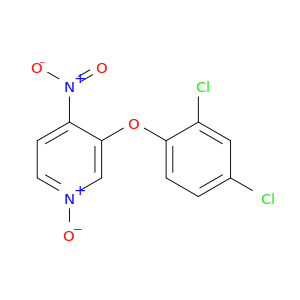 Pyridine, 3-(2,4-dichlorophenoxy)-4-nitro-, 1-oxide