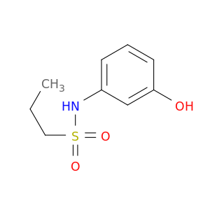 N-(3-hydroxyphenyl)propane-1-sulfonamide