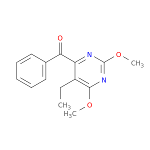 Methanone, (5-ethyl-2,6-dimethoxy-4-pyrimidinyl)phenyl-
