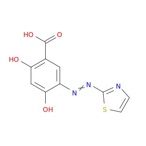 Benzoic acid, 2,4-dihydroxy-5-(2-thiazolylazo)-