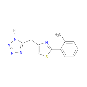 5-((2-(2-METHYLPHENYL)-THIAZOL-4-YL)METHYL)-1H-TETRAZOLE