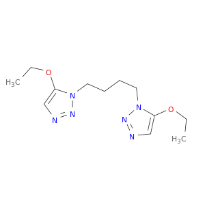 1H-1,2,3-Triazole, 1,1'-(1,4-butanediyl)bis[5-ethoxy-