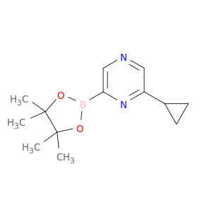 2-环丙基吡嗪-6-硼酸频那醇酯
