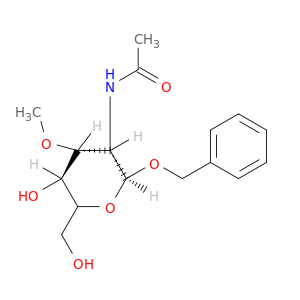 Benzyl 2-Acetamido-3-O-methyl-α-D-glucopyranoside