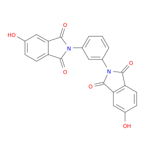 1H-Isoindole-1,3(2H)-dione, 2,2'-(1,3-phenylene)bis[5-hydroxy-