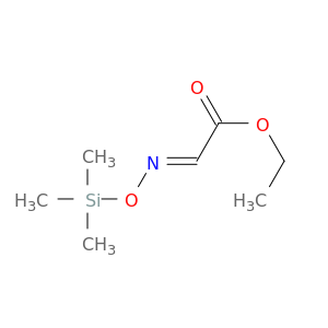 Acetic acid, [[(trimethylsilyl)oxy]imino]-, ethyl ester, (E)-