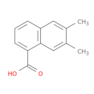 1-Naphthalenecarboxylic acid, 6,7-dimethyl-