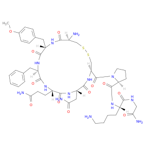 Vasopressin,2-(O-methyl-L-tyrosine)-8-L-lysine- (7CI,9CI)