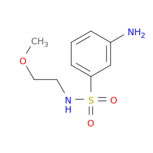 3-氨基-N-(2-甲氧基乙基)苯磺胺酰胺