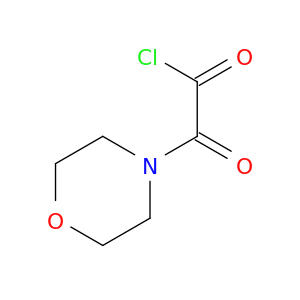 4-Morpholineacetylchloride, a-oxo-