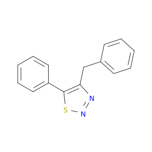 1,2,3-Thiadiazole, 5-phenyl-4-(phenylmethyl)-