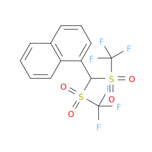 Naphthalene, 1-[bis[(trifluoromethyl)sulfonyl]methyl]-