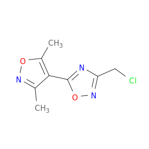 3-氯甲基-5-(3,5-二甲基异恶唑-4-基)-1,2,4-氧二唑