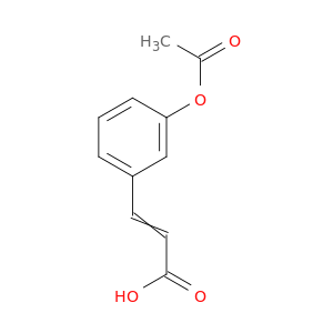 3-乙酸基肉桂酸