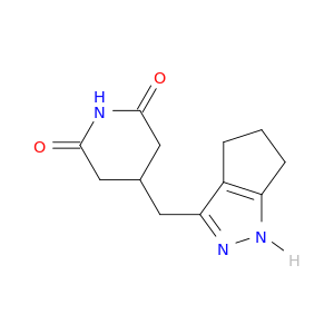 2,6-Piperidinedione,4-[(1,4,5,6-tetrahydro-3-cyclopentapyrazolyl)methyl]-