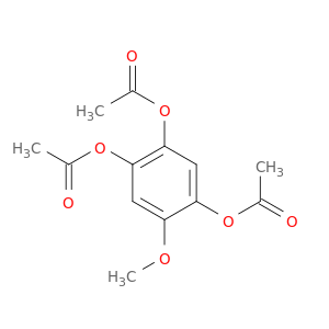 1,2,4-Benzenetriol,5-methoxy-, 1,2,4-triacetate