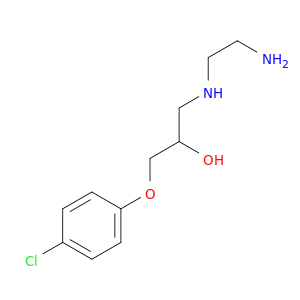 2-Propanol, 1-[(2-aminoethyl)amino]-3-(4-chlorophenoxy)-