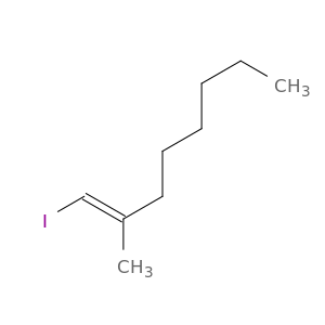 1-Octene, 1-iodo-2-methyl-, (E)-