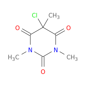 2,4,6(1H,3H,5H)-Pyrimidinetrione, 5-chloro-1,3,5-trimethyl-