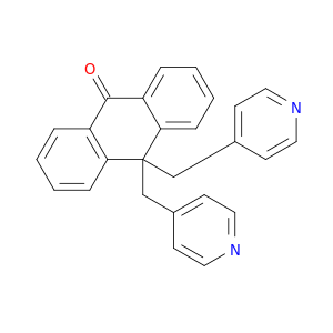 10,10-双(4-吡啶基甲基)-9(10h)-蒽环酮